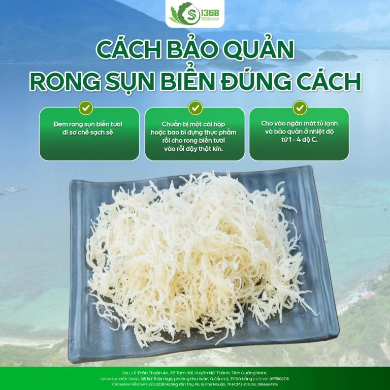 CACH BAO QUAN RONG SUN BIEN DUNG CACH