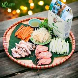 Gỏi cuốn rong sụn Tôm thịt