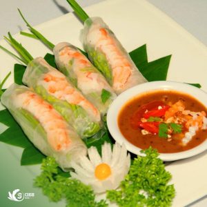 Gỏi cuốn rong sụn Tôm thịt
